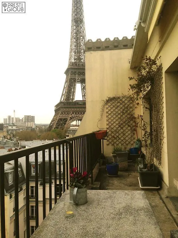 Apartment Design & Art Eiffel Tower 7th Flat Paris